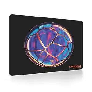 Ambrane Mouse Pad 7.5 x 9 inches for Gaming Mouse Pad, Compatible with Laser and Optical Mice, Non-Slip Rubber Base with Waterproof Surface, Easy to Clean, Quick-Dry - 83% off at DetectaDeal